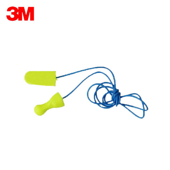 3M 311-1250子彈型帶線隔音耳塞--廣州陽越安防
