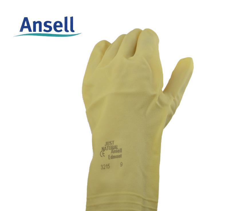 安思爾Ansell 3215天然橡膠機械防護手套
